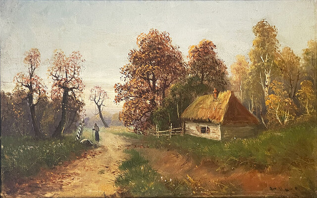 Неизвестный художник. Путник